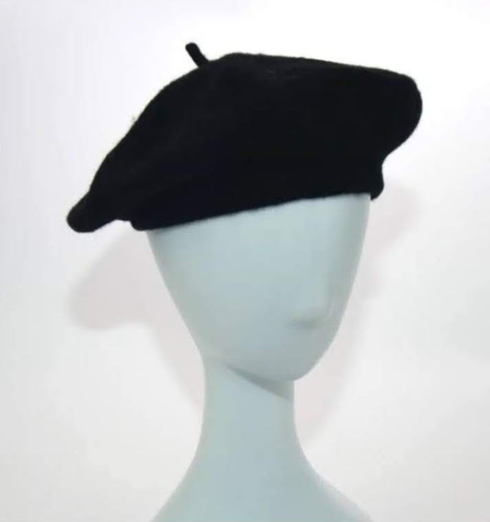 Boina francesa negra
