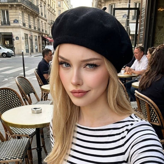 Boina francesa negra