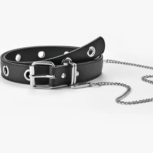 Cinturón con cadena