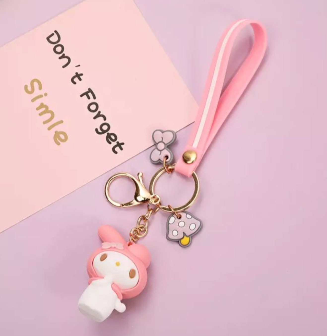 Llaveros de  Kuromi, Hello kitty,  My Melody