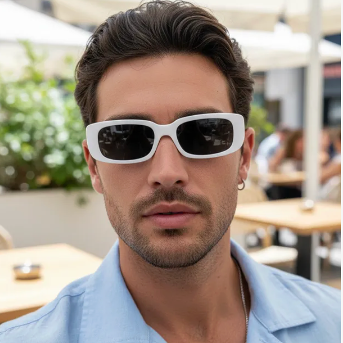 Gafas Retro Blancas