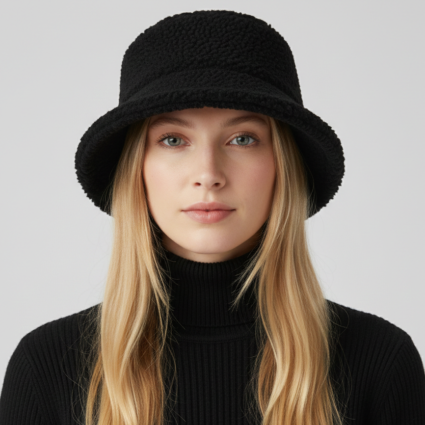 Gorro teddy negro