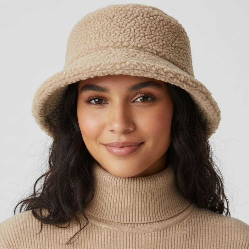 Gorro teddy café