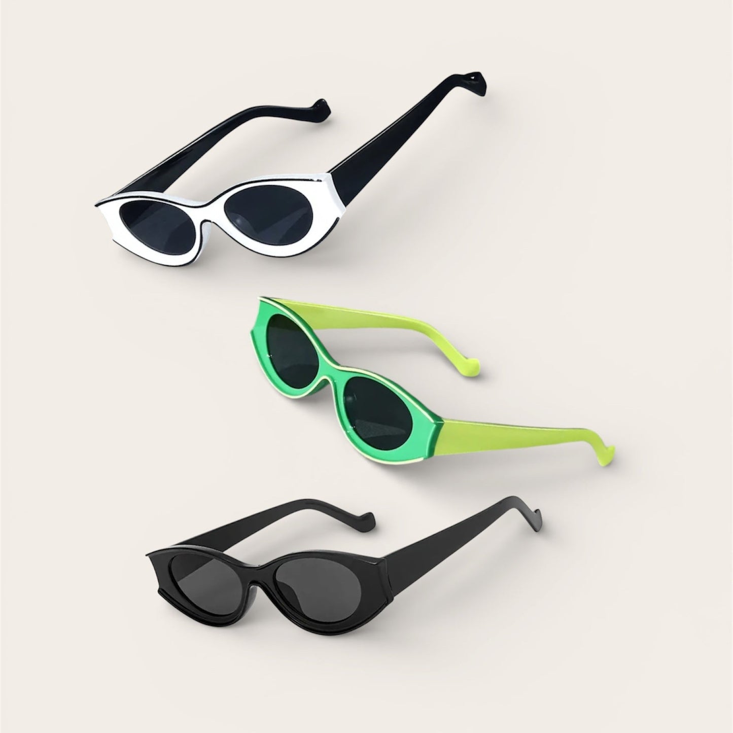 Gafas Bowie verdes (+3 colores)