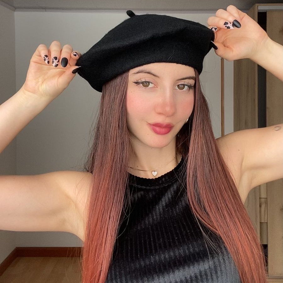 Boina francesa negra