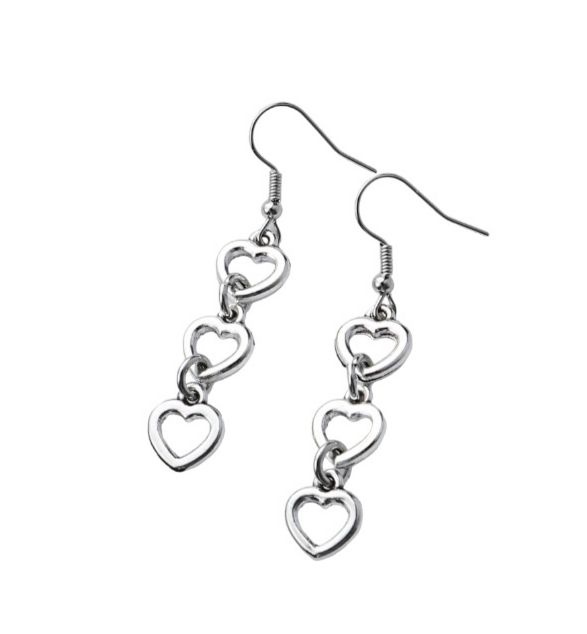 Aretes Corazones