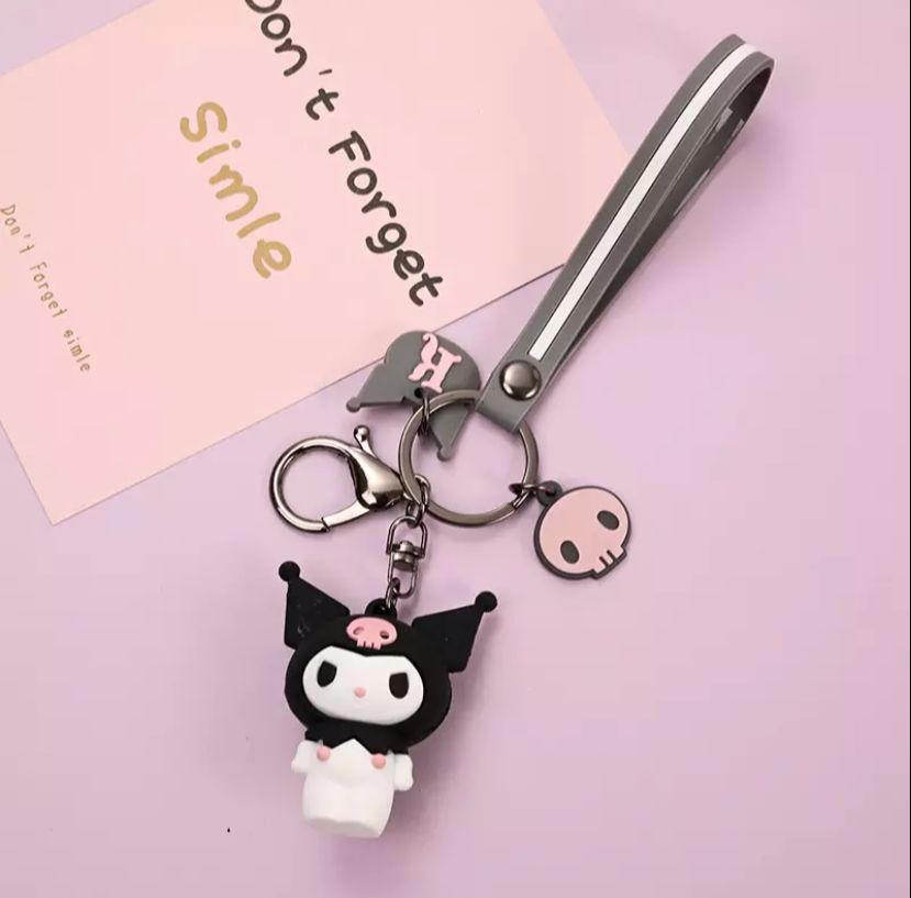 Llaveros de  Kuromi, Hello kitty,  My Melody